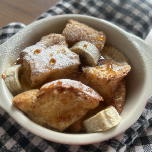 Japanese Pan Pudding (Bread Pudding)